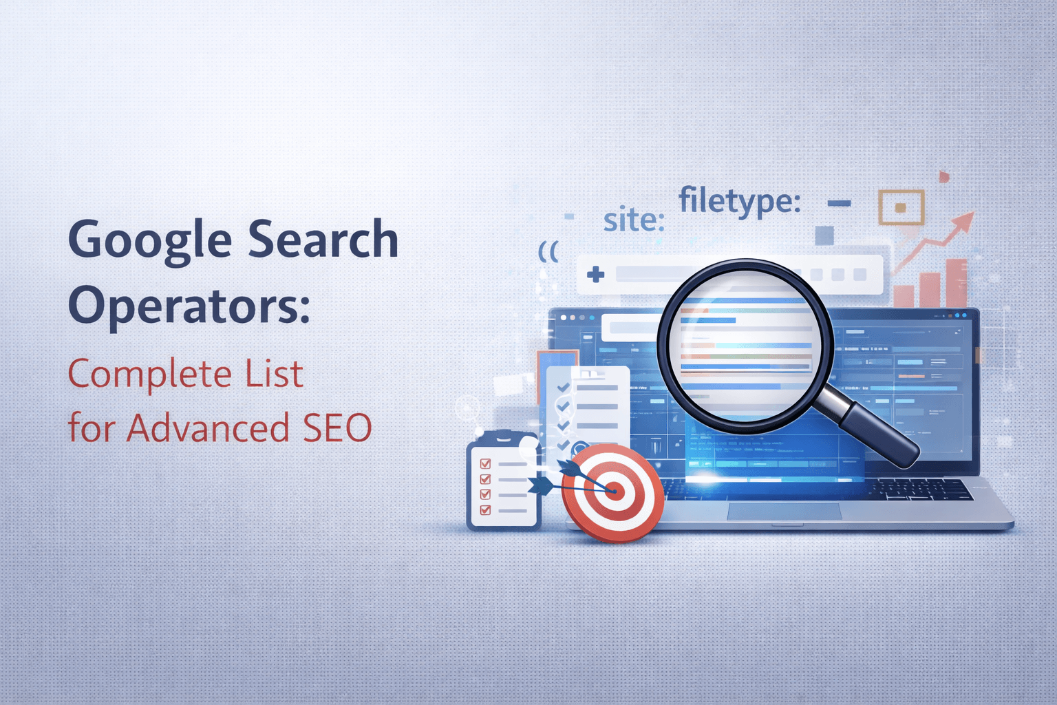 Google Search Operators: Complete List for Advanced SEO