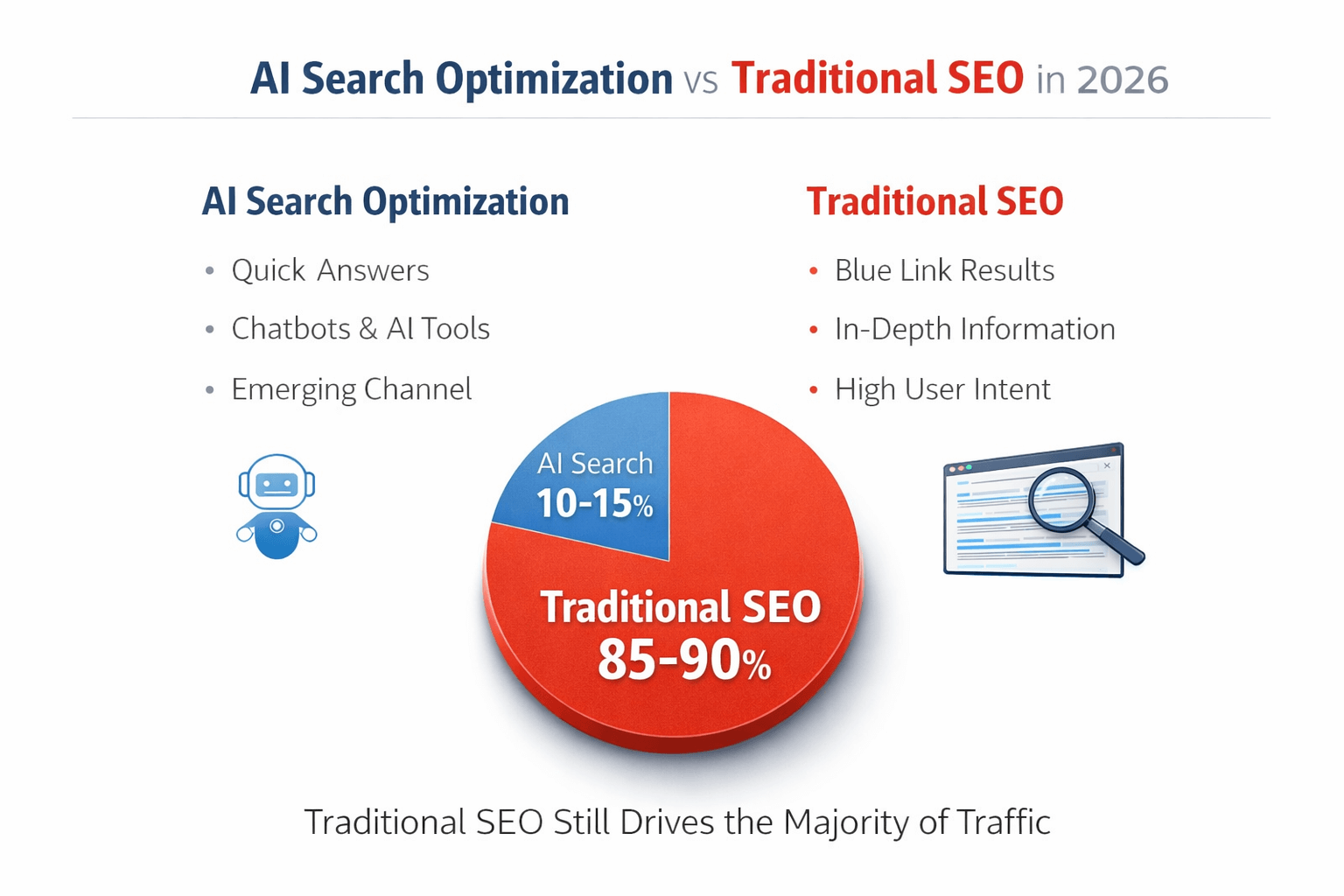 AI Search Engine Optimization vs Traditional SEO in 2026